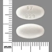 Atorvastatin (Atorvastatin [ a-tor-va-sta-tin ])-RX 829-40 mg-White-Oval