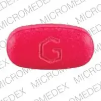 Azithromycin (Azithromycin [ a-zith-roe-mye-sin ])-G 3070-500 mg-Pink-Capsule-shape