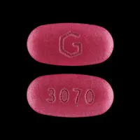 Azithromycin (Azithromycin [ a-zith-roe-mye-sin ])-G 3070-500 mg-Pink-Capsule-shape