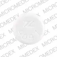 Baclofen (Baclofen (oral) [ bak-loe-fen ])-Z 4097 20-20 mg-White-Round