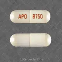 Balsalazide (Balsalazide [ bal-sal-a-zide ])-APO B750-750 mg-White-Capsule-shape