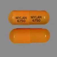 Balsalazide (Balsalazide [ bal-sal-a-zide ])-MYLAN 6750 MYLAN 6750-750 mg-Orange-Capsule-shape