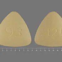 Benazepril (Benazepril [ ben-ay-ze-pril ])-93 5124-5 mg-Yellow-Three-sided