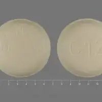 Benicar (Olmesartan [ ol-me-sar-tan ])-SANKYO C12-5 mg-Yellow-Round