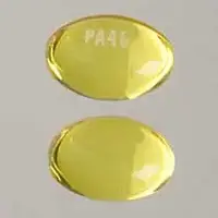 Benzonatate (Benzonatate [ ben-zoe-na-tate ])-PA46-100 mg-Yellow-Oval