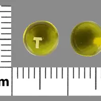 Benzonatate (Benzonatate [ ben-zoe-na-tate ])-T-100 mg-Yellow-Round