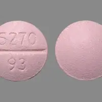 Bisoprolol (Bisoprolol [ bis-oh-proe-lol ])-5270 93-5 mg-Pink-Round