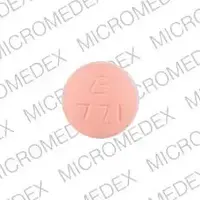 Bisoprolol (Bisoprolol [ bis-oh-proe-lol ])-E 771-5 mg-Pink-Round