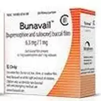 Bunavail (Buprenorphine and naloxone (oral/sublingual) [ bue-pre-nor-feen-and-nal-ox-one ])-BN6-buprenorphine 6.3 mg / naloxone 1 mg-Yellow-Rectangle