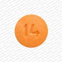 Buprenorphine and naloxone (oral/sublingual) (Buprenorphine and naloxone (oral/sublingual) [ bue-pre-nor-feen-and-nal-ox-one ])-A 14-2 mg (base) / 0.5 mg (base)-Orange-Round