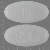 Buprenorphine (Buprenorphine)-b 798-2 mg (base)-White-Oval