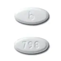 Buprenorphine (Buprenorphine)-b 798-2 mg (base)-White-Oval