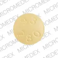 Bupropion (eqv-wellbutrin sr) (Bupropion [ byoo-pro-pee-on ])-93 280-75 mg-Yellow-Round