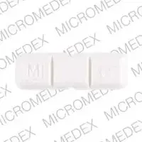 Buspar (Buspirone [ byoo-spye-rone ])-MJ 822 5 5 5-15 mg-White-Rectangle