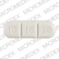 Buspirone (Buspirone [ byoo-spye-rone ])-M B4 10 10 10-30 mg-White-Oval