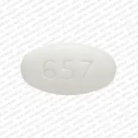 Buspirone (Buspirone [ byoo-spye-rone ])-WAT SON 657-5 mg-Beige-Oval