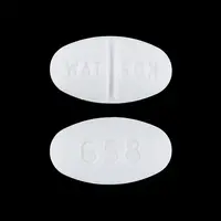 Buspirone (Buspirone [ byoo-spye-rone ])-WATSON 658-10 mg-White-Oval