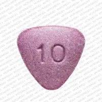 Bystolic (Nebivolol [ ne-biv-oh-lol ])-FL 10-10 mg-Purple-Three-sided