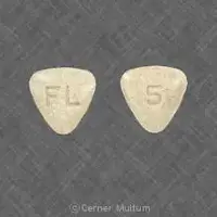 Bystolic (Nebivolol [ ne-biv-oh-lol ])-FL 5-5 mg-Beige-Three-sided