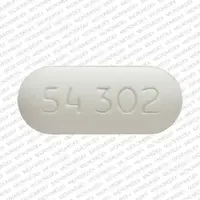 Calcium carbonate (Calcium carbonate [ kal-see-um-kar-boe-nate ])-54 302-1250 mg-White-Capsule-shape