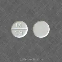 Captopril (Captopril [ kap-toe-pril ])-M C3-50 mg-White-Round