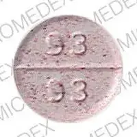 Carbamazepine (Carbamazepine (oral) [ kar-ba-maz-e-peen ])-93 93 778-100 mg-Pink / Red-Round