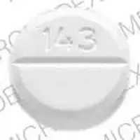 Carbamazepine (Carbamazepine (oral) [ kar-ba-maz-e-peen ])-R 143-200 mg-White-Round