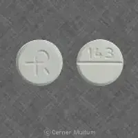 Carbamazepine (Carbamazepine (oral) [ kar-ba-maz-e-peen ])-R 143-200 mg-White-Round