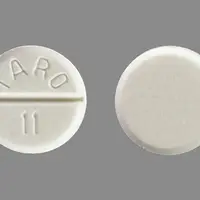 Carbamazepine (Carbamazepine (oral) [ kar-ba-maz-e-peen ])-TARO 11-200 mg-White-Round