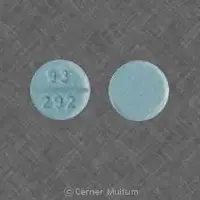 Carbidopa and levodopa (Carbidopa and levodopa [ kar-bi-doe-pa-and-lee-voe-doe-pa ])-93 292-10 mg / 100 mg-Blue-Round