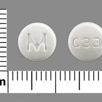 Carvedilol (Carvedilol [ kar-ve-dil-ole ])-M C33-12.5 mg-White-Round