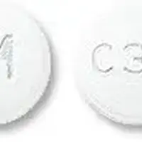 Carvedilol (Carvedilol [ kar-ve-dil-ole ])-M C34-25 mg-White-Round