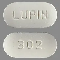Cefuroxime (oral/injection) (Cefuroxime (oral/injection) [ sef-ue-rox-eem ])-302 LUPIN-250 mg-White-Oval