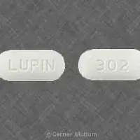 Cefuroxime (oral/injection) (Cefuroxime (oral/injection) [ sef-ue-rox-eem ])-302 LUPIN-250 mg-White-Oval