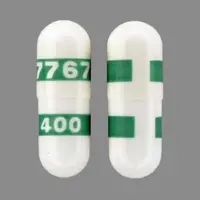 Celebrex (Celecoxib [ sel-e-kox-ib ])-7767 400-400 mg-White / Green-Capsule-shape