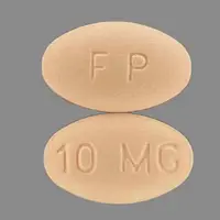 Celexa (Citalopram [ si-tal-o-pram ])-F P 10 MG-10 mg-Beige-Oval