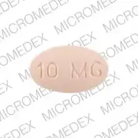 Celexa (Citalopram [ si-tal-o-pram ])-F P 10 MG-10 mg-Beige-Oval