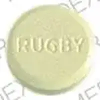 Chlorthalidone (Chlorthalidone [ klor-thal-i-done ])-3485 RUGBY-25 mg-Yellow-Round