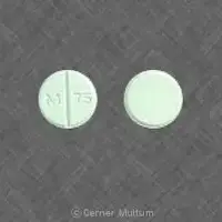 Chlorthalidone (Chlorthalidone [ klor-thal-i-done ])-M 75-50 mg-Green-Round