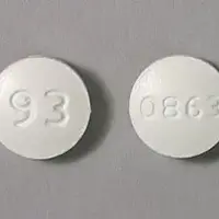 Ciprofloxacin (Ciprofloxacin (oral) [ sip-roe-flox-a-sin ])-0863 93-250 mg-White-Round