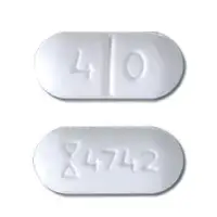 Citalopram (Citalopram [ si-tal-o-pram ])-40 Logo 4742-40 mg-White-Oval