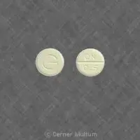 Clonazepam (Clonazepam [ kloe-naz-e-pam ])-G CN 0.5-0.5 mg-White-Round