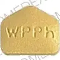 Cyclobenzaprine (Cyclobenzaprine [ sye-kloe-ben-za-preen ])-156 WPPh-10 mg-Yellow-Five-sided