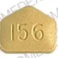 Cyclobenzaprine (Cyclobenzaprine [ sye-kloe-ben-za-preen ])-156 WPPh-10 mg-Yellow-Five-sided