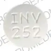 Cyclobenzaprine (Cyclobenzaprine [ sye-kloe-ben-za-preen ])-INV 252-10 mg-White-Round