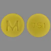 Cyclobenzaprine (Cyclobenzaprine [ sye-kloe-ben-za-preen ])-M 751-10 mg-Yellow-Round