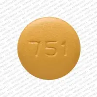 Cyclobenzaprine (Cyclobenzaprine [ sye-kloe-ben-za-preen ])-M 751-10 mg-Yellow-Round