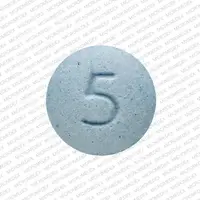 Desloratadine (Desloratadine [ des-lor-a-ta-deen ])-5-5 mg-Blue-Round