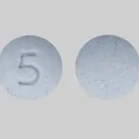 Desloratadine (Desloratadine [ des-lor-a-ta-deen ])-5-5 mg-Blue-Round