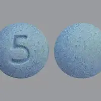 Desloratadine (Desloratadine [ des-lor-a-ta-deen ])-5-5 mg-Blue-Round